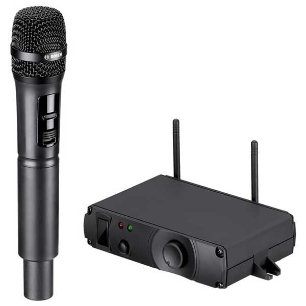 Microphone et récepteur sans fil HF Bosch